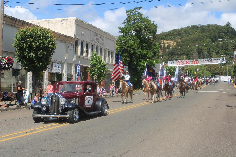 The Rodeo Parade in downtown Myrtle Creek!