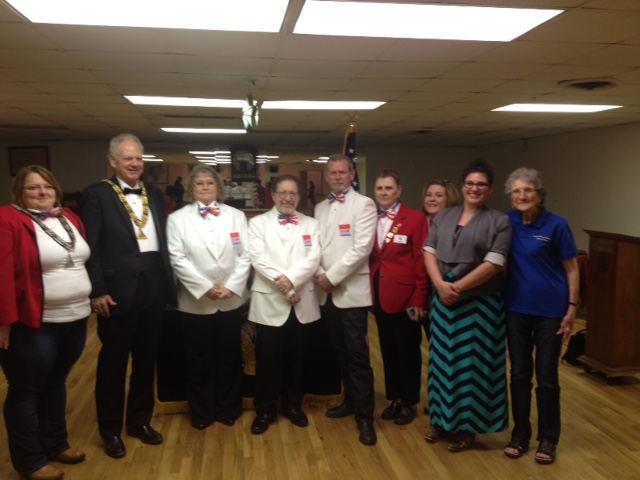 Lodge Officers and District Deputy Team
Alesha Andrews - Jim Meehan - Ms. Scott - DD Paul Sullivan - Lucky Cox - Mary Blaha - Dalana Andrews - Caitlyn Mullins - Louise Clark...