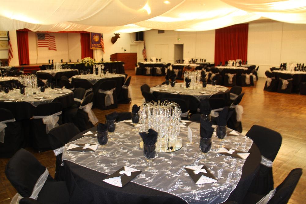 The Great Hall decked for Inaugural Ball