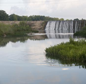 River from Hwy 39 in Hunt