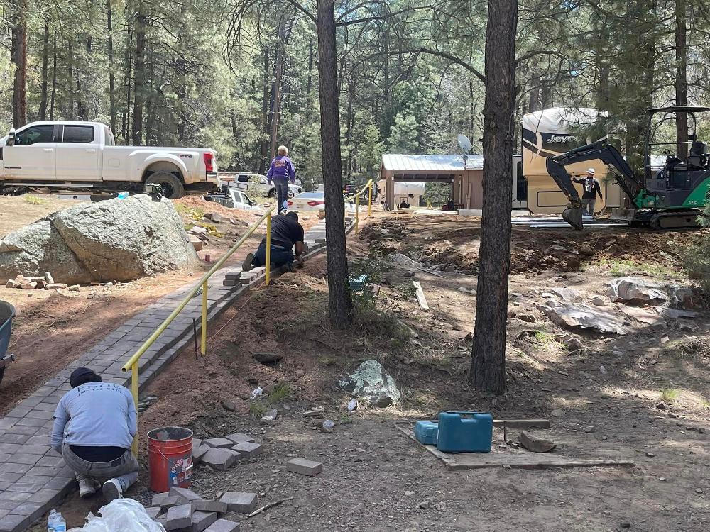 Jack Warter Youth Camp Volunteer Work for the opening of 2023 Summer Camp.