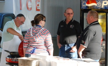 The Elks Muddy Frogwater breakfast has continued to grow and so has the number of volunteers who help.