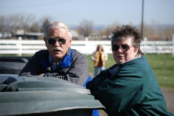 Larry and Rhonda were very pleased with the outcome of the Easter Egg hunt they put together with their committee.