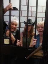 Members in Charity Jail at PER's Western Swing Dinner / Dance