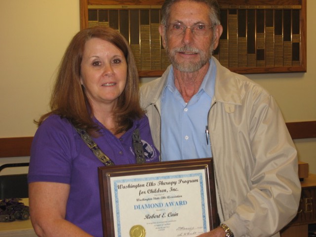 Bob Cain Tall Elks Award