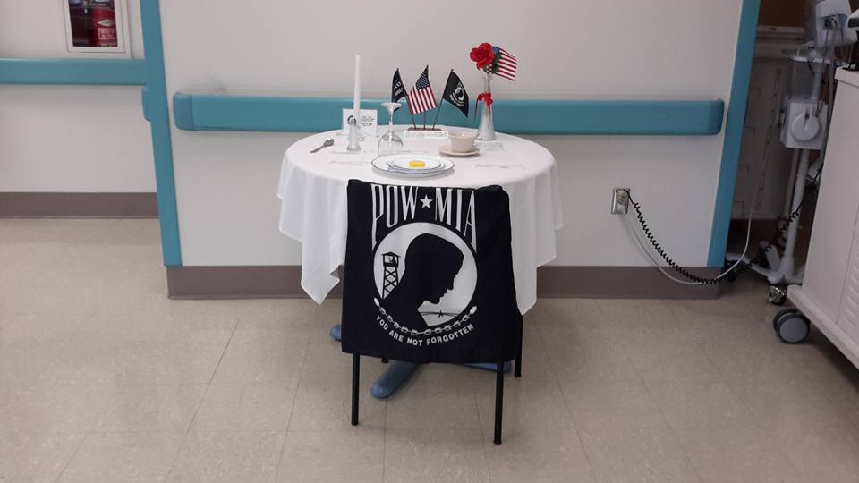 Hospital POW MIA Table