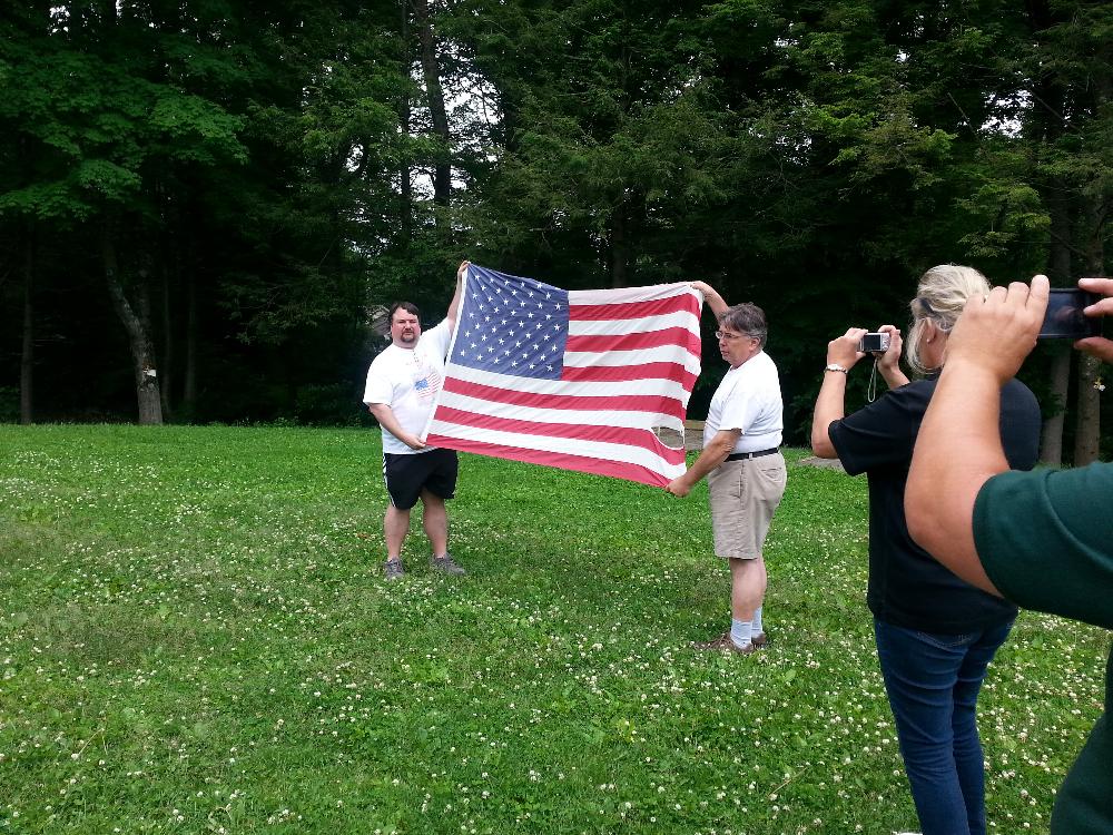 Preparing Flag for retirement.