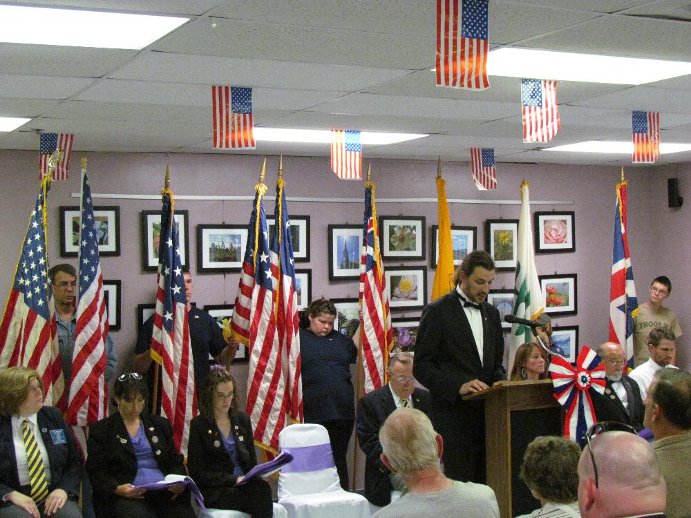 Flag Day Ceremony held at the Homestead Nursing Home. 
7/14/2014