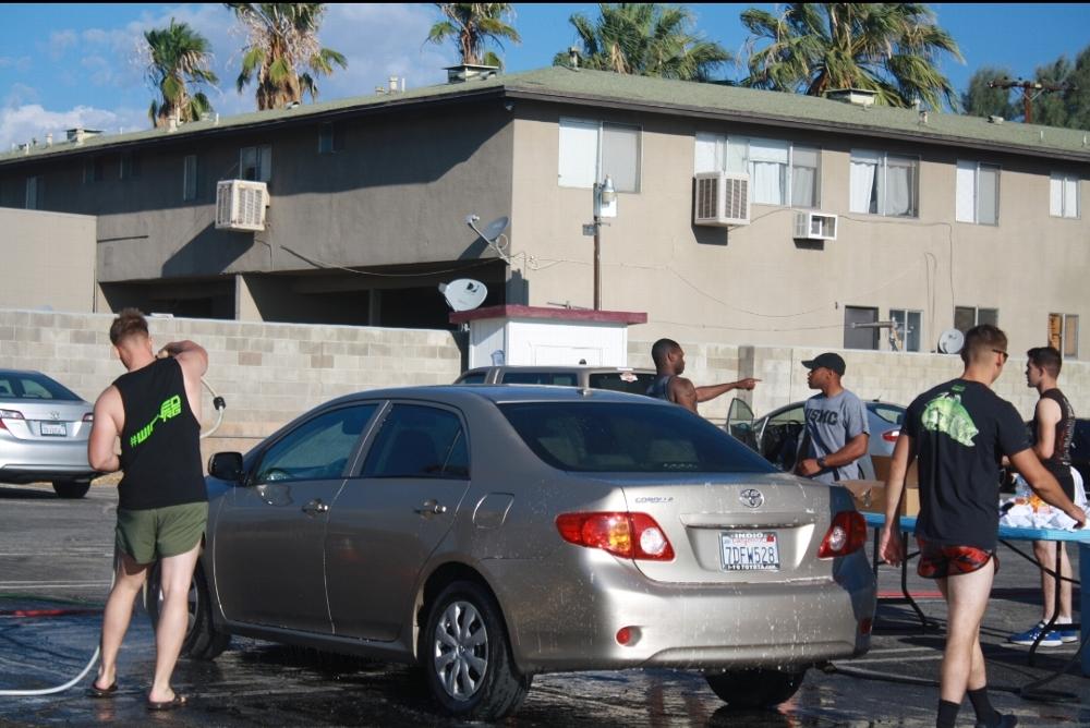 USMC Car Wash at Yucca Valley Elks Lodge