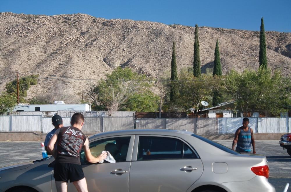 USMC Car Wash at Yucca Valley Elks Lodge