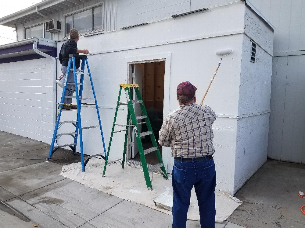 Lodge Painting Project
Roger, Leroy, Marty and Jim
