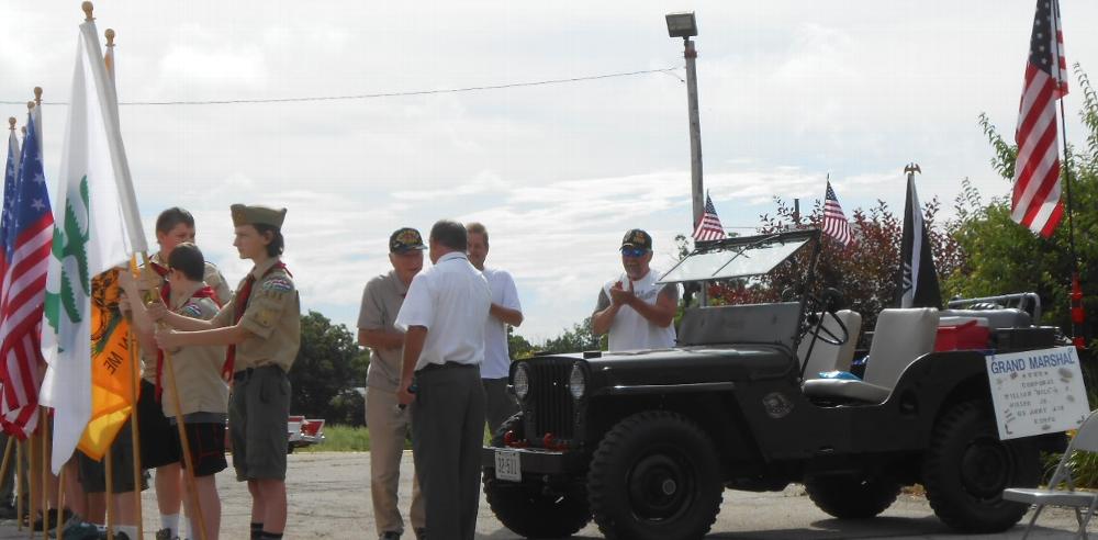 Introducing the Grand Marshal Cpl. William Miller, Jr., WWII Army Air Corps