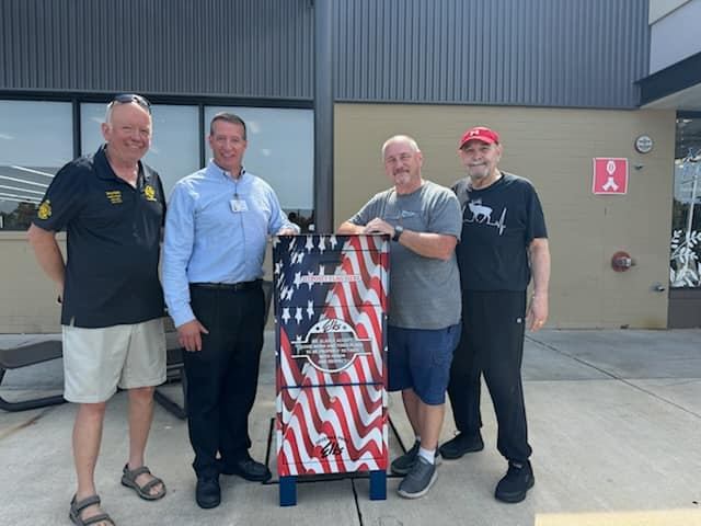 Flag Mailbox Installation