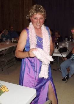 Dick Quimby struts his stuff at the Sept. 22, 2012 Drag Queen Contest.