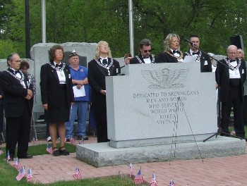 The Skowhegan-Madison Elks Lodge participated in the Skowhegan Memorial Day services on May 26,2008.