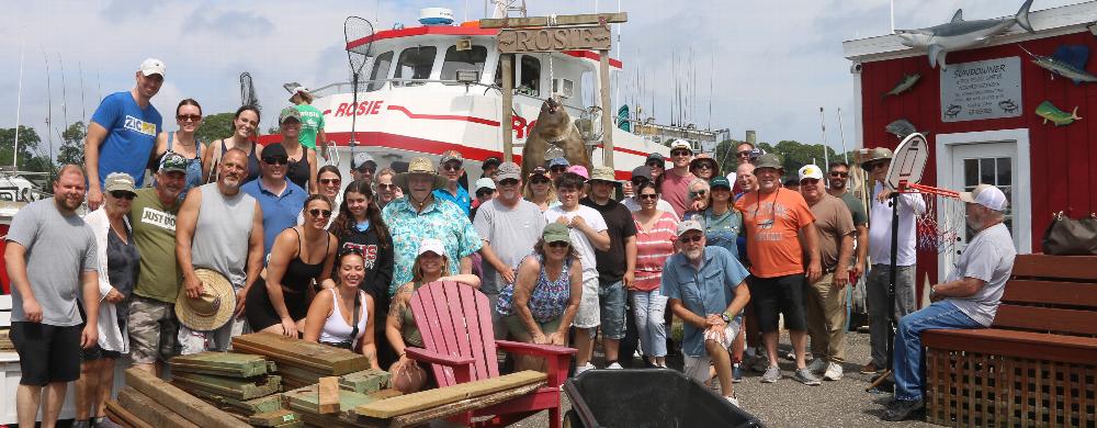 Fill boat for our annual James Katchadourian Scholarship fundraiser.