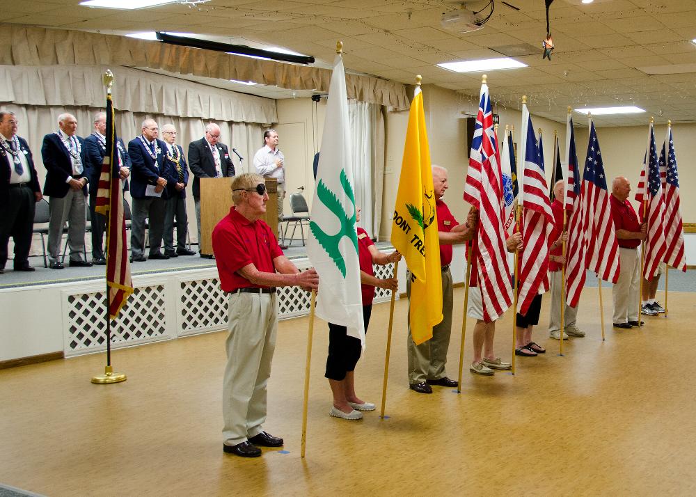 Flag Day celebration. Presentation included a history of our nations flags and what they represented.