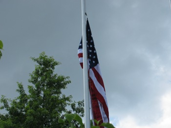 Flag Day Raising The Flag