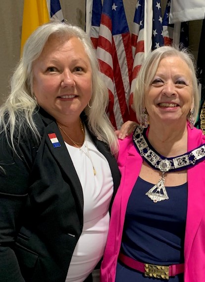 Viera Lodge #2817 Treasurer, Wendy Carns and Rose Ann Atanasio, Lodge Secretary
2023-2024