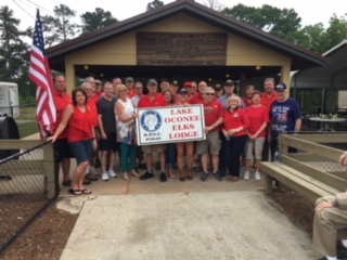 Lake Oconee had 53 volunteers at the Veterans Cook Out on May 19, 2018