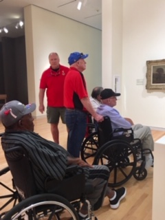 Veterans outing on June 11, 2019 was to the Ga Museum of Art in Athens, Ga with lunch following at the Varsity.  